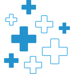 Fototapeta premium Medical Cross Ornament