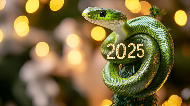 New year, snake