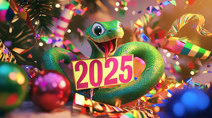 new year snake
