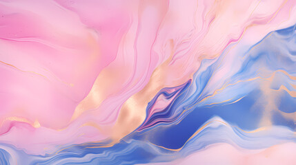 Obraz premium Dreamy flow of soft colors