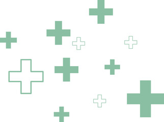 Obraz premium Medical Cross Ornament