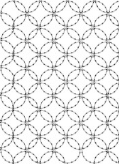 Fototapeta premium Barbed wire ring shape