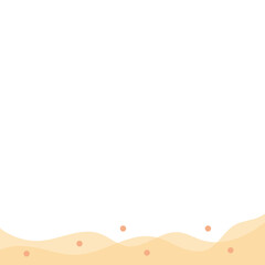 Obraz premium Transparent Blob Footer