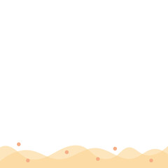 Transparent Blob Footer