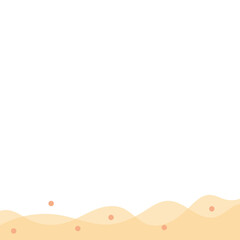 Transparent Blob Footer