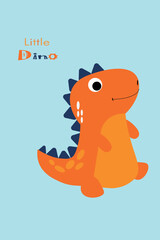 little dino illustration
