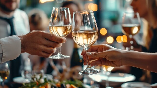 a restaurant hosting a special event for its loyal clientele, symbolizing appreciation and building strong customer relationships