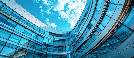 Contemporary hospital building exterior symbolizing modern medical care.
