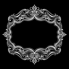 Luxury Gold Border Design for Invitations and Certificates