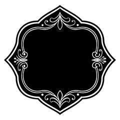 Luxury Gold Border Design for Invitations and Certificates