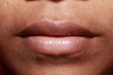 lips a macro shot of Indian teenage girl mouth, expression lips, lip expression, lips expressions, expensive lips.