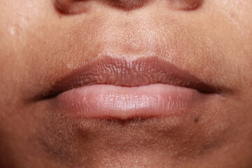 lips a macro shot of Indian teenage girl mouth, expression lips, lip expression, lips expressions, expensive lips.