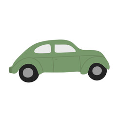 Retro car illustration
