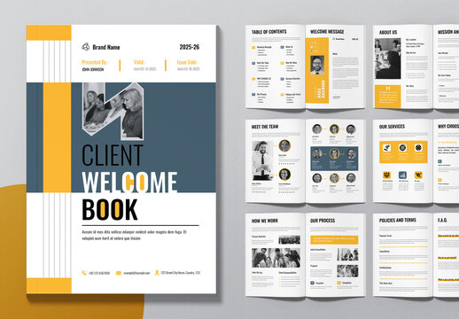 Client Welcome Book Template