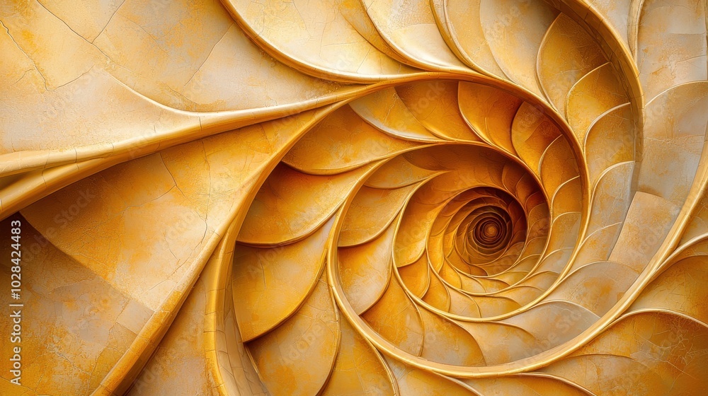 Poster eternal spiral of self: a spiral staircase representing the journey of personality development, wher