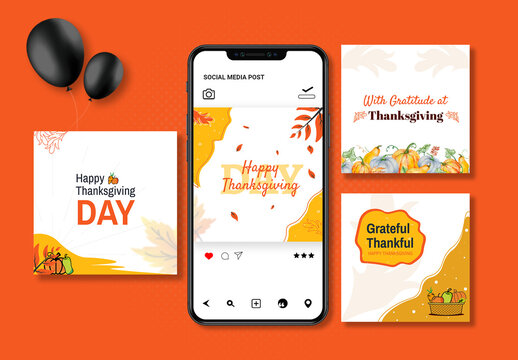 Thanks Giving Social Media Post