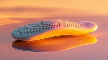 Stylish Footwear Insole with Soft Colors and Texture