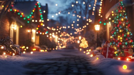 christmas lights border