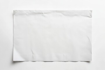 Obraz premium Blank Newspaper. Single Object with Copy Space for News Headlines on White Background