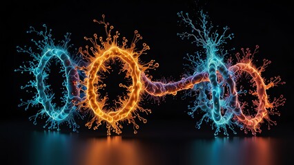 the word in the shape of a letter o