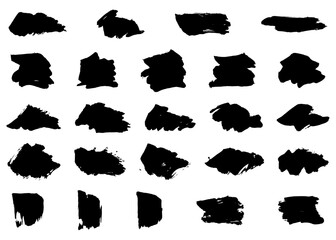 筆書きのフレームセット、シルエット、ストローク