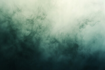 Naklejka premium Abstract banner template with smog effect background. Smoke, fog or dust with color gradient grey.