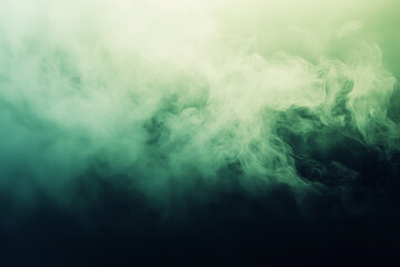 Obraz premium Abstract banner template with smog effect background. Smoke, fog or dust with color gradient grey.