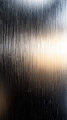 Brushed metal sheet with scratch effect