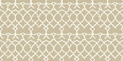 Linen pattern with a natural, textured design. seamless background pattern