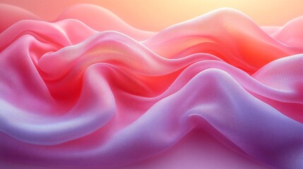 Obraz premium Soft and Subtle Gradients in Textiles