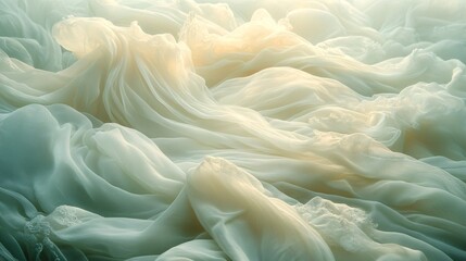 Obraz premium Gentle Flow of Soft Gradients in Fabric Textures