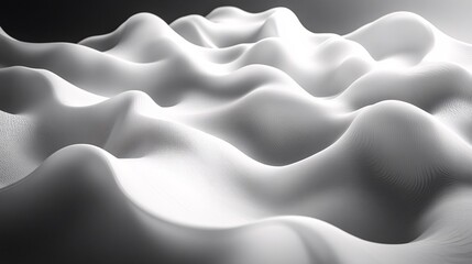 Fototapeta premium Flowing Smooth Lines in Abstract Design