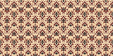 Indonesia pattern with a cultural, vibrant design. seamless background pattern