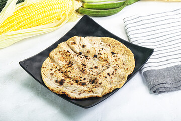 Indian traditional homemade bread - Roti