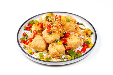 Deep Fried Tofu with Chili Salt