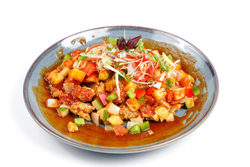 Deep Fried Pork with Sour Sauce