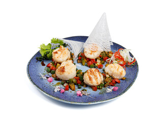 Seared Scallop with Black Paper