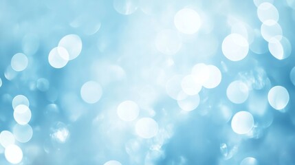 Obraz premium Abstract Blue Bokeh Background