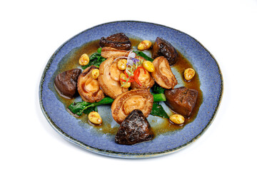 Wok Fried Hong kong Kale with Abalone