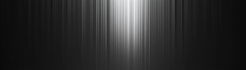 Obraz premium Dramatic black and white background with illuminating light beam,a high-contrast visual
