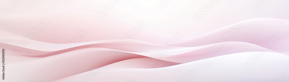 Poster abstract pink background with smooth lines and fluid design - modern and elegant visual for creative