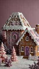 christmas gingerbread house
