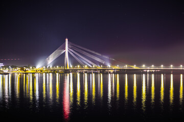 bridge at night