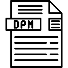 DPM File Format Icon