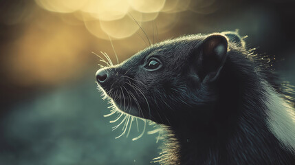 Naklejka premium Skunk Anima Photography