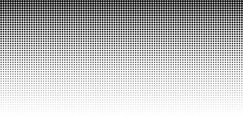 Dot pattern seamless background. Circle polka dot pattern vector template. Abstract futuristic dotted mesh with gradient effect. Geometric minimal digital design.