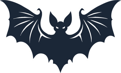 Bat icon. Bat animal simple icon. Halloween bat icon.