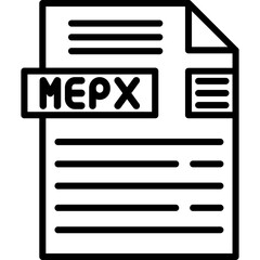 MEPX File Format Icon