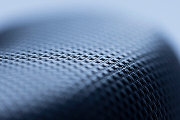 Close-up Texture of Woven Fabric Material