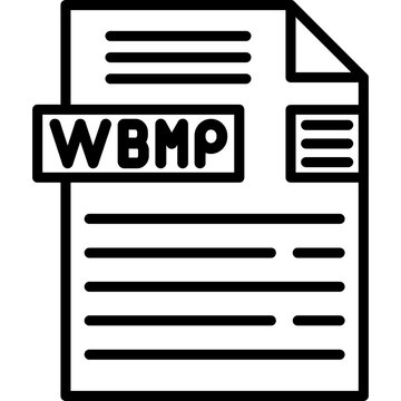 WBMP File Format Icon